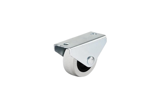 28 mm Çaplı Termo Kaplı Sabit Bağlantılı Küçük PVC Teker-Bavul Tekerleği - 2