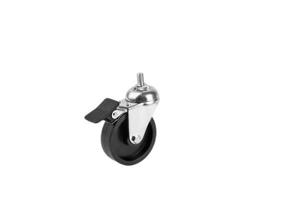 Mobilya Tekerleği-75 *25 mm Vida Bağlantılı Frenli MMB Teker