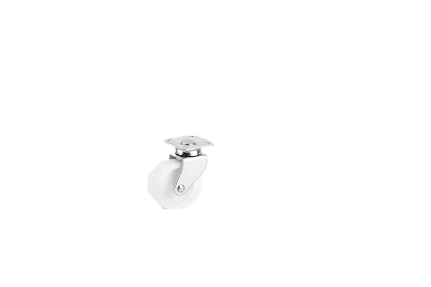 50*20mm Polyamid Makaralı Tablalı Mobilya Tekeri