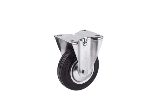 125 Lik Sabit Bağlantılı Galvaniz Kaplama Metal Gövde SLB Tekerlek