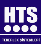 HTS | 75 *25 mm Boş Geçme Bağlantılı PVC Teker