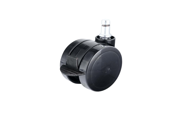 HTS | Plastic Thermo Covered Pin Caster With Brake In 65mm