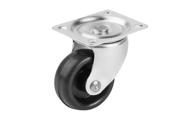 32 mm Çaplı Tablalı Galvaniz Kaplama Dönerli Tekerlek