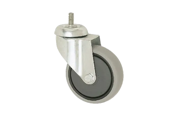 HTS | 100mm Çaplı Metal Gövde Vidalı Tekerlek