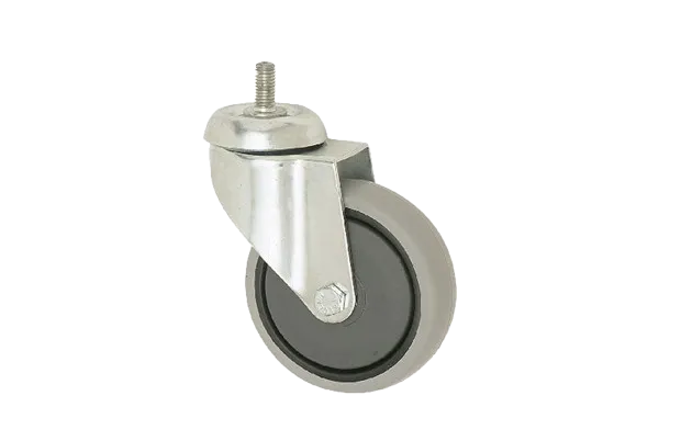 HTS | 125mm Çaplı Vida Bağlantılı Metal Gövde Tekerlek