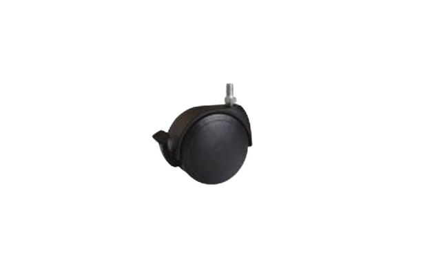 HTS | Mobilya Tekerlek-75mm Çaplı Tabla Bağlantılı Frenli PP Makaralı Tekerlek