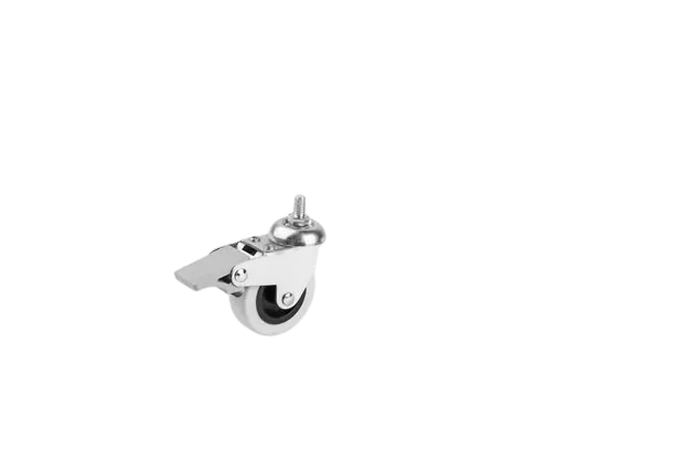 HTS | Mobilya Teker-50 mm Vida Bağlantılı Frenli PVC Kaplama Eko Teker