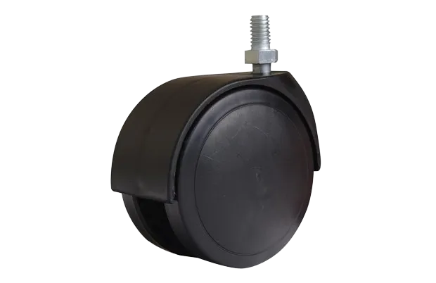 HTS | Mobilya Tekerlek-75mm Çaplı Vida Bağlantılı PP Makaralı Tekerlek