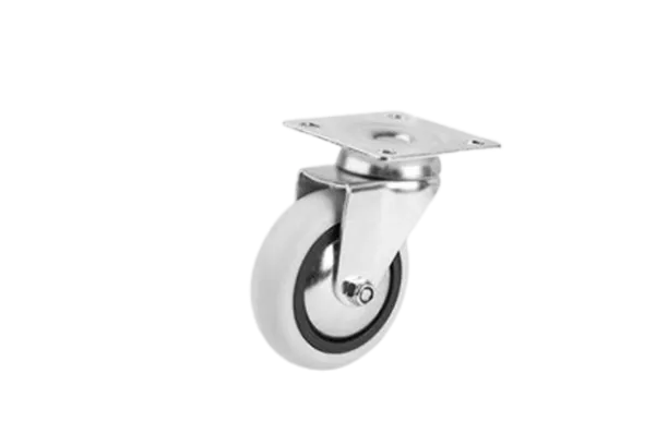 HTS | Mobilya Tekerleği-75 *25 mm Tabla Bağlantılı PVC Teker